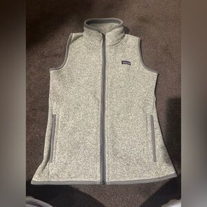 Patagonia Gray Fleece Women's XS vest